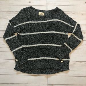 Super cute striped Hollister sweater